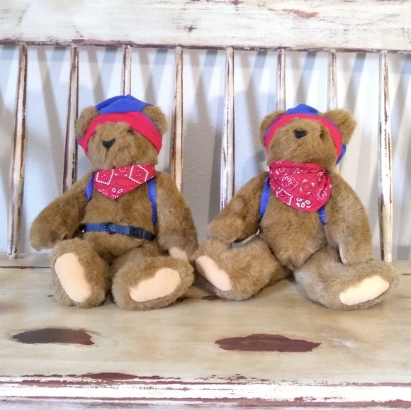 Vermont Teddy Bear Set. Or ($25ea) - Picture 1 of 2